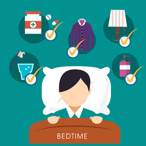 bedtime sleeping habits