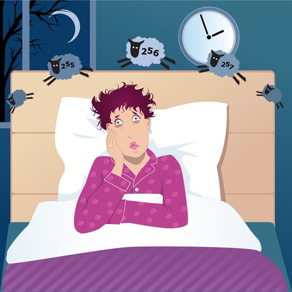 Menopause can lead to sleep problems, including sleeplessness that might be a sign of sleep apnea