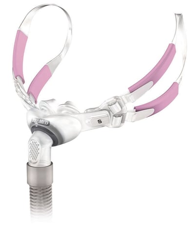 resmed swift fx bella for her cpap mask close up