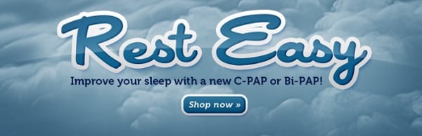 Click here to shop for CPAP and BiPAP products.